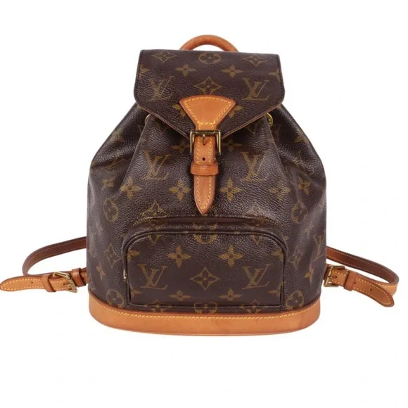 💎 Kendall Jenner 💎 mini BACKPACK Louis Vuitton montsouris pm RARE - Picture 3 of 16
